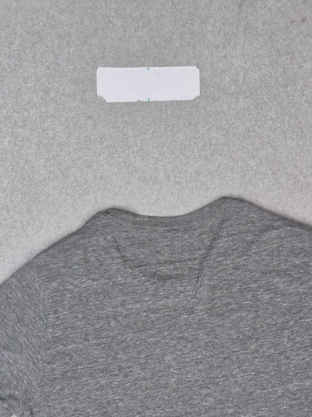 True Religion Men Shirt S Gray Horseshoe Spellout Logo Graphic Print Crew Neck